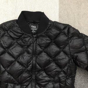 Aritzia TNA Super Puff League Bomber Jacket